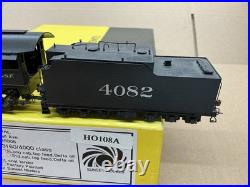 Sunset Models Brass Ho Scale Steam Locomotive 2-8-2 Atsf Santa Fe Nice