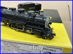 Sunset Models Brass Ho Scale Steam Locomotive 2-8-2 Atsf Santa Fe Nice