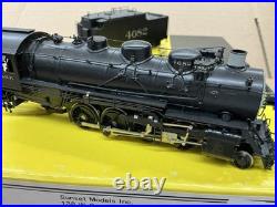 Sunset Models Brass Ho Scale Steam Locomotive 2-8-2 Atsf Santa Fe Nice