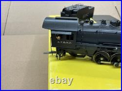 Sunset Models Brass Ho Scale Steam Locomotive 2-8-2 Atsf Santa Fe Nice