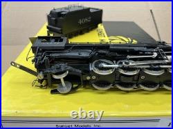 Sunset Models Brass Ho Scale Steam Locomotive 2-8-2 Atsf Santa Fe Nice