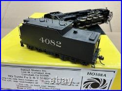 Sunset Models Brass Ho Scale Steam Locomotive 2-8-2 Atsf Santa Fe Nice