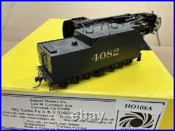 Sunset Models Brass Ho Scale Steam Locomotive 2-8-2 Atsf Santa Fe Nice