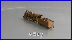 Sunset Models HO Scale BRASS Baltimore & Ohio B-18 4-6-0 Steam Locomotive & Tend