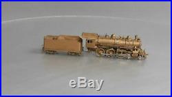 Sunset Models HO Scale BRASS Baltimore & Ohio B-18 4-6-0 Steam Locomotive & Tend