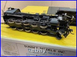 Sunset Models Ho Scale Brass Steam Locomotive 2-10-0 Frisco Copper Belt Line