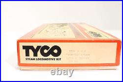 TYCO HO Scale #7703 0-4-0 Shifter Steam Locomotive & Tender Kit (Black)