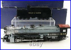 Texas & Pacific 2-10-4 T&P #615 Max Gray O 2 Rail Perfection Scale 1625 Painted