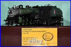 The North Bank Line HO Scale Brass Great Northern O-1 2-8-2 Road #3137 1950 Era