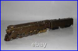 United Brass Ho Scale Southern Pacific Daylight 4-8-4 Steam Locomotive & Tender