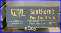 United HO Scale Brass Southern's, Pacific 4-6-2 Locomotive & Tender NIB