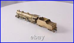 United Models HO Brass USRA Light Mikado 2-8-2 Steam Locomotive & Tender EX