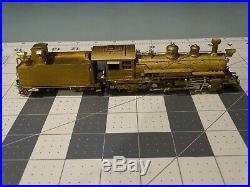 United Scale Model Locomotive Rio Grande K-27 D. &R. G. W. HOn3 scale Brass 2-8-0