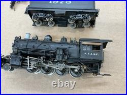 United Scale Models Brass Ho Scale Steam Locomotive 2-8-0 Consolidation Santa Fe