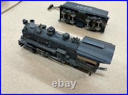 United Scale Models Brass Ho Scale Steam Locomotive 2-8-0 Consolidation Santa Fe