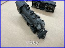 United Scale Models Brass Ho Scale Steam Locomotive 2-8-0 Consolidation Santa Fe