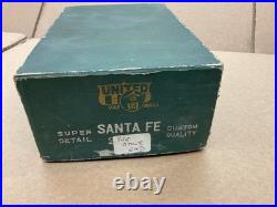 United Scale Models Ktm Brass Ho Scale Steam Locomotive 4-6-2 Santa Fe 3400