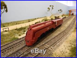 VR'S' Class 4-6-2 Pacific Steam Loco, HO Scale, S301 Streamlined Coal Red