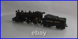Varney O Scale 2-Rail Brass Canadian Pacific 4-4-0 Steam Locomotive & Tender