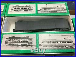 Vintage Bowser HO Scale Metal Train LOT 8 Pieces Unbuilt Kits Boxed Mint #909
