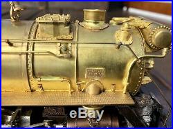 Vintage Brass O Scale KTM NYC L-2a 4-8-2 Steam Locomotive Rare And Beautiful