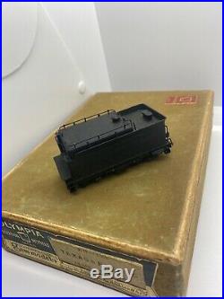 Vintage HO Scale BRASS Olympia Models Japan EH-115 4-6-0 Steam Locomotive With Box
