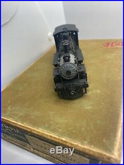Vintage HO Scale BRASS Olympia Models Japan EH-115 4-6-0 Steam Locomotive With Box