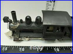 Vintage HO Scale Brass Steam Engine and Tender (Japan) HTF On30