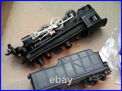 Vintage HO Scale Varney Black Diecast 2157 Steam Locomotive and Tender Car