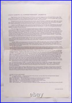 Vintage Keyser (K's) 00 Scale Gresley P2 2-8-2 loco kit -unbuilt