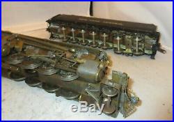 Vintage O Scale Brass 2-8-8-4 Steam Engine and Tender