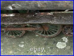 Vintage Scratchbuilt Model Locomotive 2.5 Scale 23 Long Available Worldwide