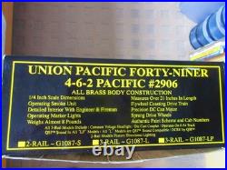 Weaver 0 Scale Union Pacific 49er 4-6-2 #2906