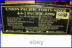 Weaver Brass O Scale 2 Rail Union Pacific Up Forty-niner 4-6-2 Pacific #2906 26
