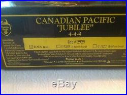 Weaver O Scale Canadian Pacific Jubilee 4-4-4 F1a 2929 2 Rail