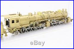 Westside Model Brass HO Scale A. T. & S. F. 2-10-10-2 Steam Locomotive and Tender