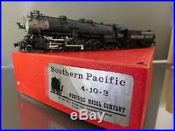 Westside Model Co HO Scale Brass 4-10-2 #5037 Southern Pacific Custom weathered