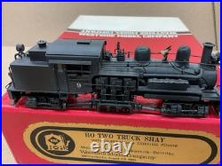 Westside Model Company Brass Ho Scale Steam Locomotive Two Truck Shay N. 9 Nice