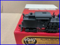 Westside Model Company Brass Ho Scale Steam Locomotive Two Truck Shay N. 9 Nice