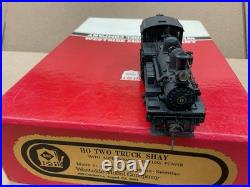 Westside Model Company Brass Ho Scale Steam Locomotive Two Truck Shay N. 9 Nice