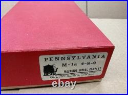 Westside Models Ho Scale Brass Steam Locomotive 4-8-2 M-1a Pennsylvania Nice