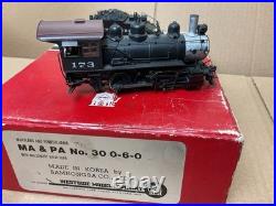 Westside Samhongsa Brass Ho Scale Steam Locomotive 0-6-0 Usra Copper Belt N. 173