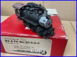 Westside Samhongsa Brass Ho Scale Steam Locomotive 0-6-0 Usra Copper Belt N. 173