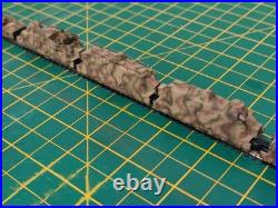 Z Panzer 1220 Z scale gauge Panzerzug BP42. Armoured Train BP42, wooden box set