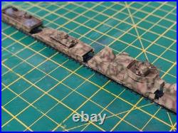 Z Panzer 1220 Z scale gauge Panzerzug BP42. Armoured Train BP42, wooden box set