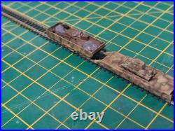 Z Panzer 1220 Z scale gauge Panzerzug BP42. Armoured Train BP42, wooden box set