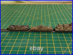 Z Panzer 1220 Z scale gauge Panzerzug BP42. Armoured Train BP42, wooden box set