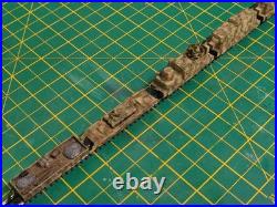 Z Panzer 1220 Z scale gauge Panzerzug BP42. Armoured Train BP42, wooden box set Z Panzer 1220 Z scale gauge Panzerzug BP42. Armoured Train BP42, wooden box set
