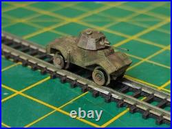 Z Panzer 1220 Z scale gauge Panzerzug BP42. Armoured Train BP42, wooden box set