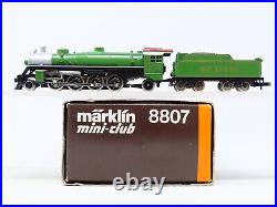 Z Scale Marklin Mini-Club 8807 SOU Southern Railway 2-8-2 Steam Locomotive #4501